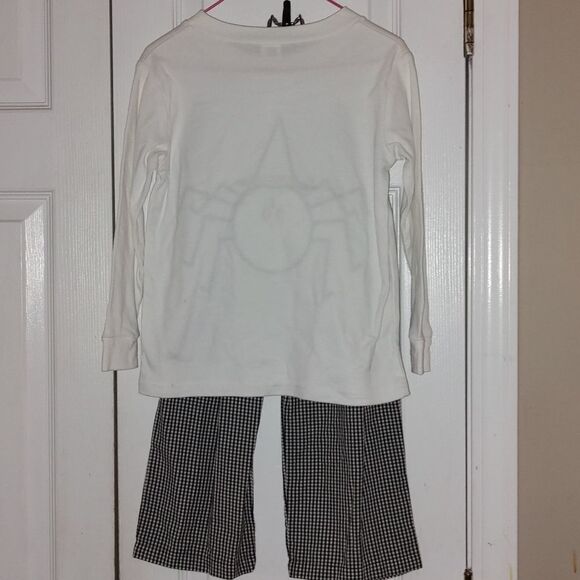 LaJenns embroidered Spider Halloween 2 pc pant and shirt set Sz 4 - Picture 4 of 6